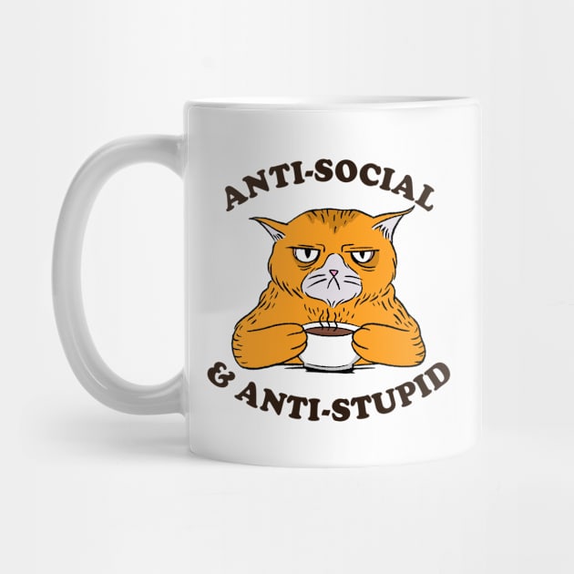 Anti-Social and Anti-Stupid by cecatto1994